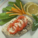 Basil Baked Cod Fillets