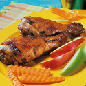 Apple-Glazed Chicken Drumsticks